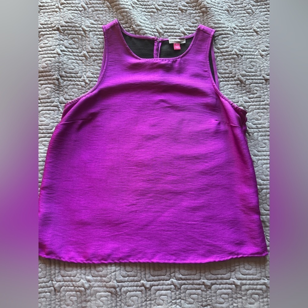 Vince Camuto Radiant Purple Cocktail Tank Top